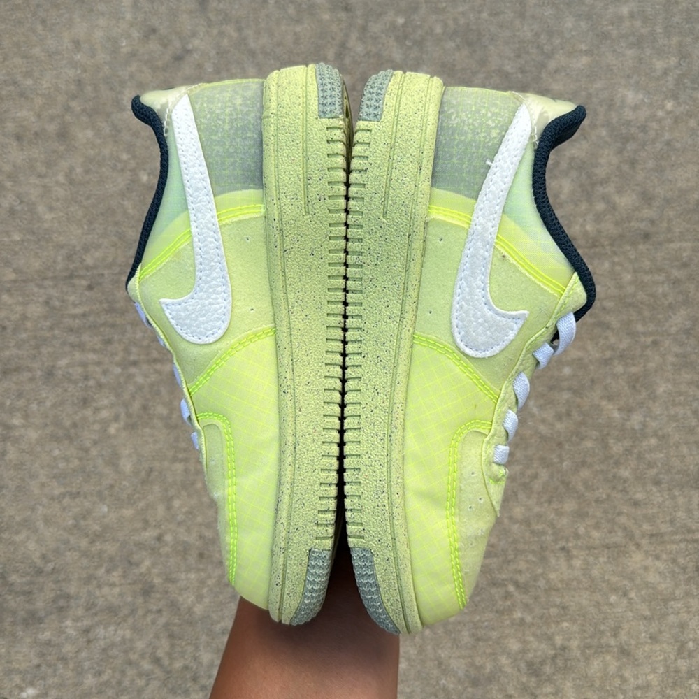 Nike Air Force 1 Crater ‘Light Lemon Twist’ Sneakers Toddler - Picture 5 of 10